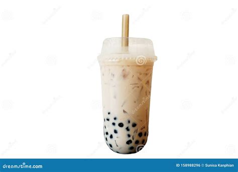 Taiwan Bubble Tea Isolated on White Background Stock Photo - Image of ...