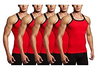 Buy Gym Vest-Red-80 at Amazon.in