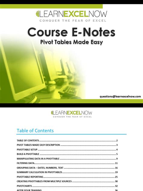 Image result for Easy Tutorial PivotTable