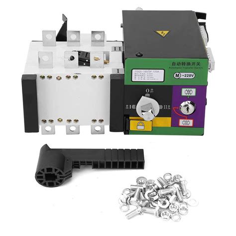 160a Automatic Transfer Switch 400v Dual Power Automatic Transfer ...