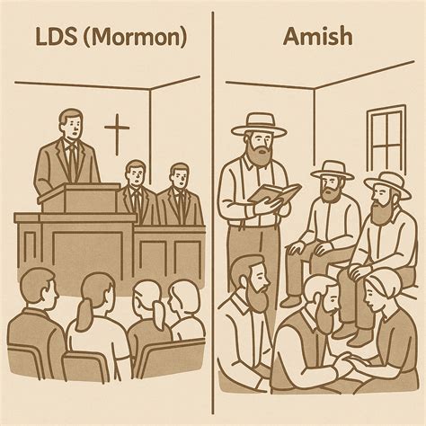 Amish Vs Mormon