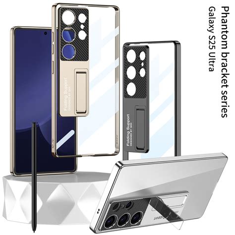 Transparent Bracket Case For Galaxy S25 Ultra – CASEIO