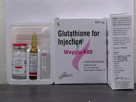 Glutathione Injection - Glutathione 600mg Injection Wholesaler from Nagpur
