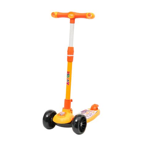 Kidjoy SX-1 Kids Scooter | Adjustable Handle, LED Wheels, Rear Brake ...