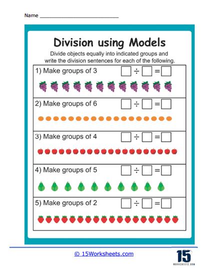 Image result for Dividing Using Models