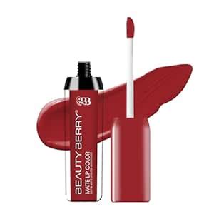Buy Beauty Berry Soft & Matte Waterproof Lip Color Liquid Lipstick ...