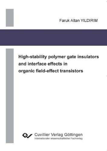 Amazon.in: Buy High-stability polymer gate insulators and interface ...