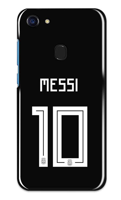 Bestprint Lionel Messi White Logo Designer 3D Printed Back Cover for ...