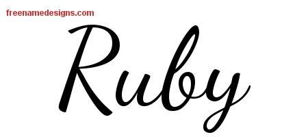Image result for Ruby Name Labele