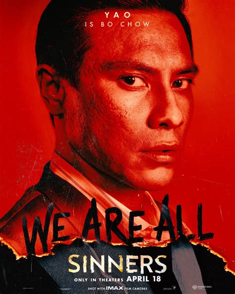 Sinners Character Posters - Nothing But Geek