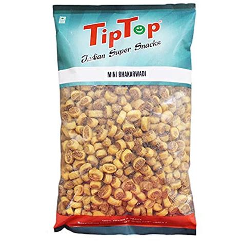Buy Tip Top Foods Mini Bhakarwadi | Chai Time Snack | Indian Namkeen ...