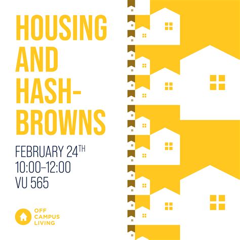 Housing and Hash Browns | Events Calendar | Western Washington University