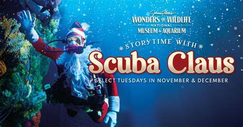 Storytime with Scuba Claus, Wonders of Wildlife, Springfield, 12 ...