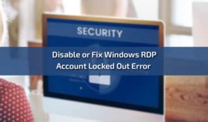 Image result for Windows RDP Access Disabled Message