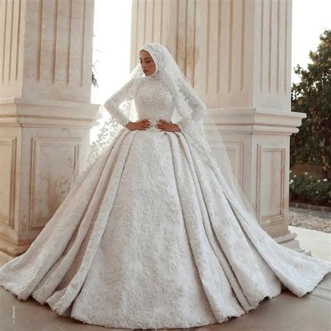 Islamic Wedding Dresses Veil