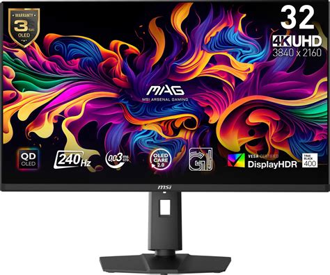 Amazon.com: DOUGH Spectrum Black 32 4K 240Hz Dual-Mode OLED Matte ...