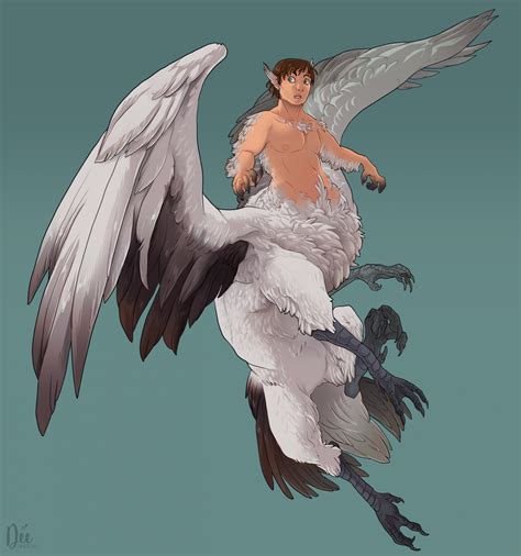 Half Human Half Bird