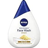 NIVEA Milk Delights Face Wash Moisturizing Honey For Dry Skin 100ml ...