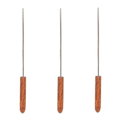TrustBasket Premium Stainless Steel Skewers for Grilling (Set of 3 ...