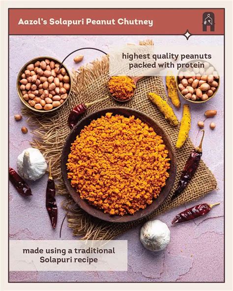 Solapuri Peanut Chutney | Shengadana Chutney | Peanut Chutney Powder ...