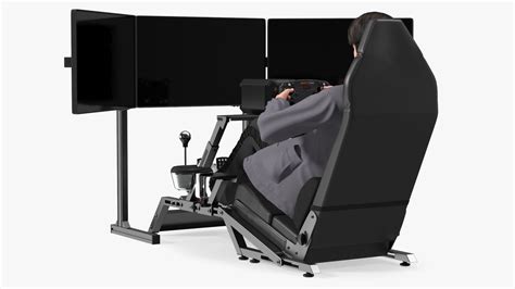 Image result for Man Driving a Racing Simulator