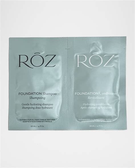 ROZ Hair Foundation Shampoo & Conditioner Sachet, Yours with any ROZ ...