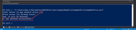 How to Create Map Drive On PowerShell Script 的图像结果