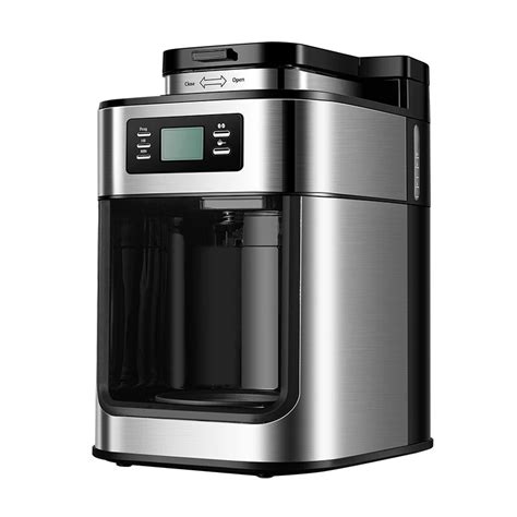 BG-315T Helt Automatisk 2 I 1 Kaffemaskin Automatisk Kaffebryggare med ...