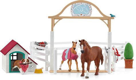 Schleich Horse Club, Hannah's Guest Horses Set with India | Ubuy