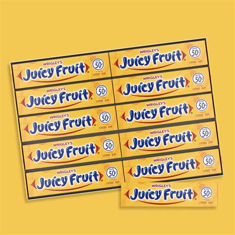 Juicy Fruit Gum WRIGLEY'S Chewing Gum Bulk Pack, 5 India | Ubuy