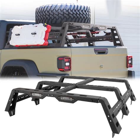 KURMT Overland Bed Racks Truck Cargo Carrier with 2 Led India | Ubuy