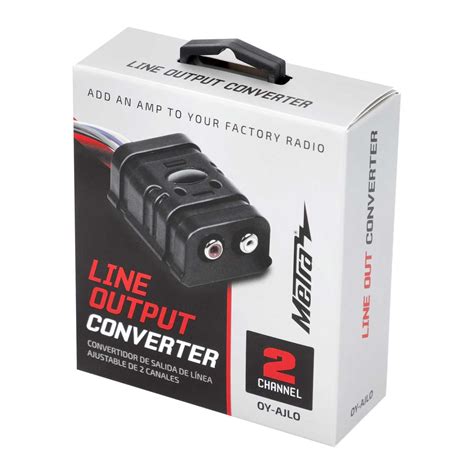 Schéma de câblage pour convertisseur de sortie Metra