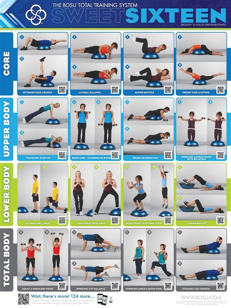 Printable Bosu Ball Exercises