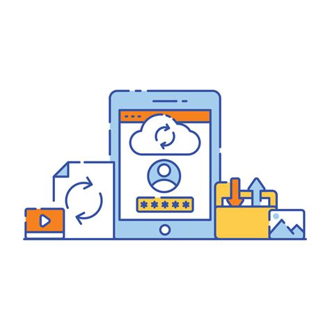 What is Microsoft cloud storage? - Microsoft Support Vector Art