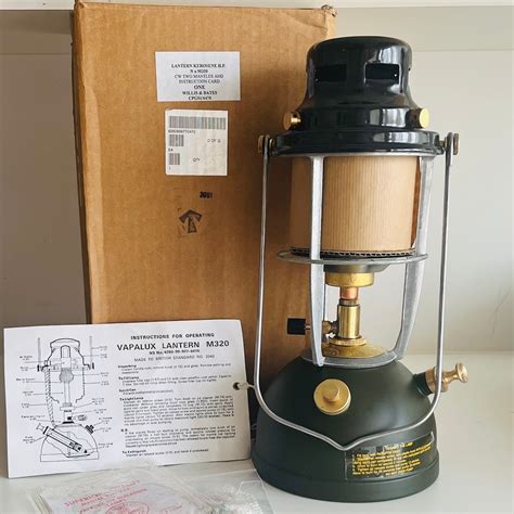 VAPALUX M320 Army green 2001年製デッドストック 英国製ヴィンテージランタン | hi_tomoshi_coro