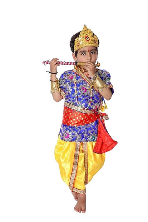 Buy SANSKRITI FANCY DRESSES Krishna Fancy Dress Costume of Boys ...