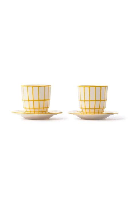 Pip Studio zestaw filiżanek ze spodkami La Majorelle 2-pack | Answear.com