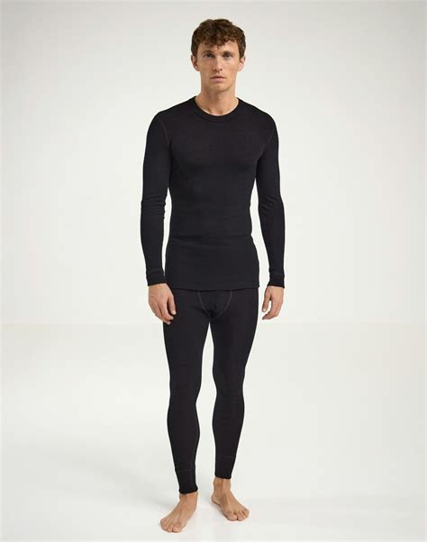 Men's merino wool long johns without fly - $78.99 - Dilling