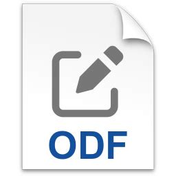 Image result for ODF File