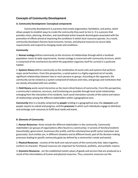 Image result for Community Development Theory