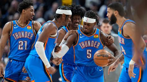 Shai Gilgeous-Alexander lifts Thunder to road win vs. Denver Nuggets