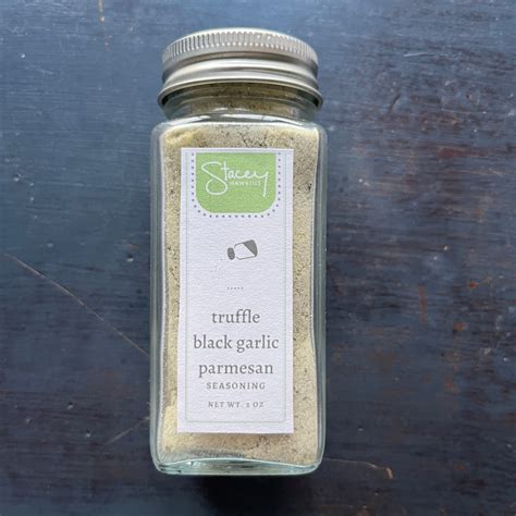 Truffle and Black Garlic Parmesan Seasoning – Stacey Hawkins