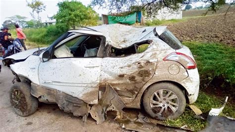 The car was running at a speed in Depalpur area, the victim of the ...