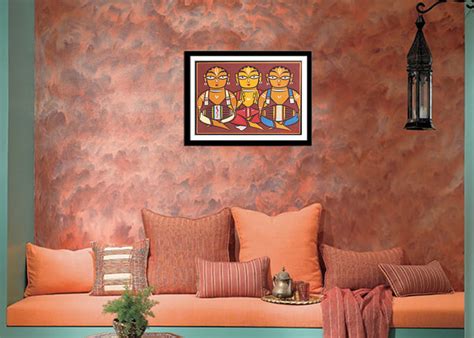 Set of 10 Best of Jamini Roy Paintings - Framed Poster Paper (12 x 17 ...