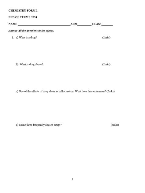Image result for Chemistry Form 1 Tutorials