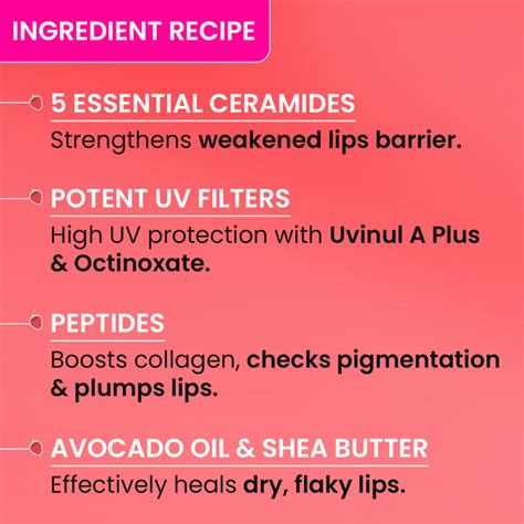 Ceramide + Peptide Lip Balm SPF 50 PA+++