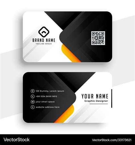 Business Card Design Sample Vector 的图像结果
