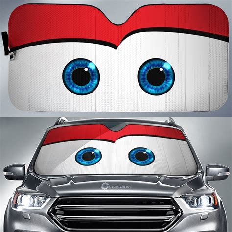 Lightning Mcqueen Eyes Sunshade