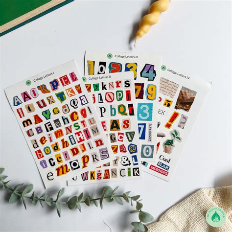 Scrapbook Elements Sticker Set of 4 – The Bodhi Journal | Bodhizen ...