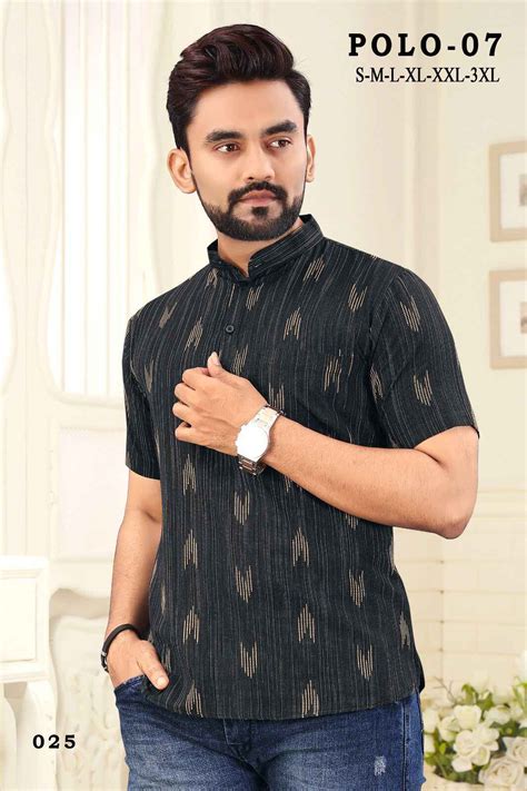 Polo 7 Soft Cotton Short Kurta Collection
